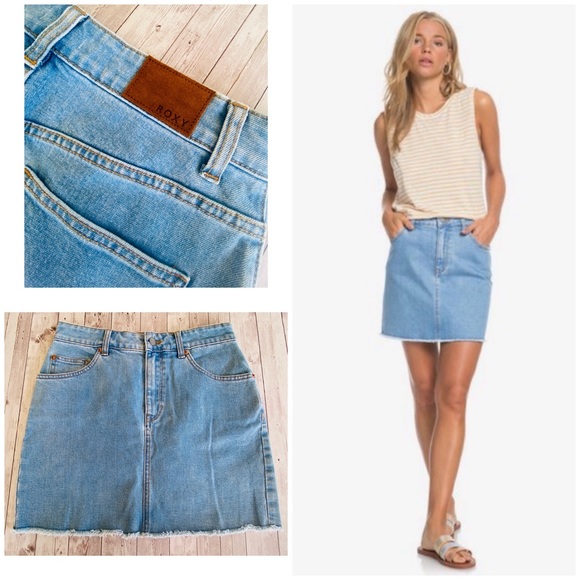 Roxy Dresses & Skirts - Roxy Show Us Love Denim Skirt